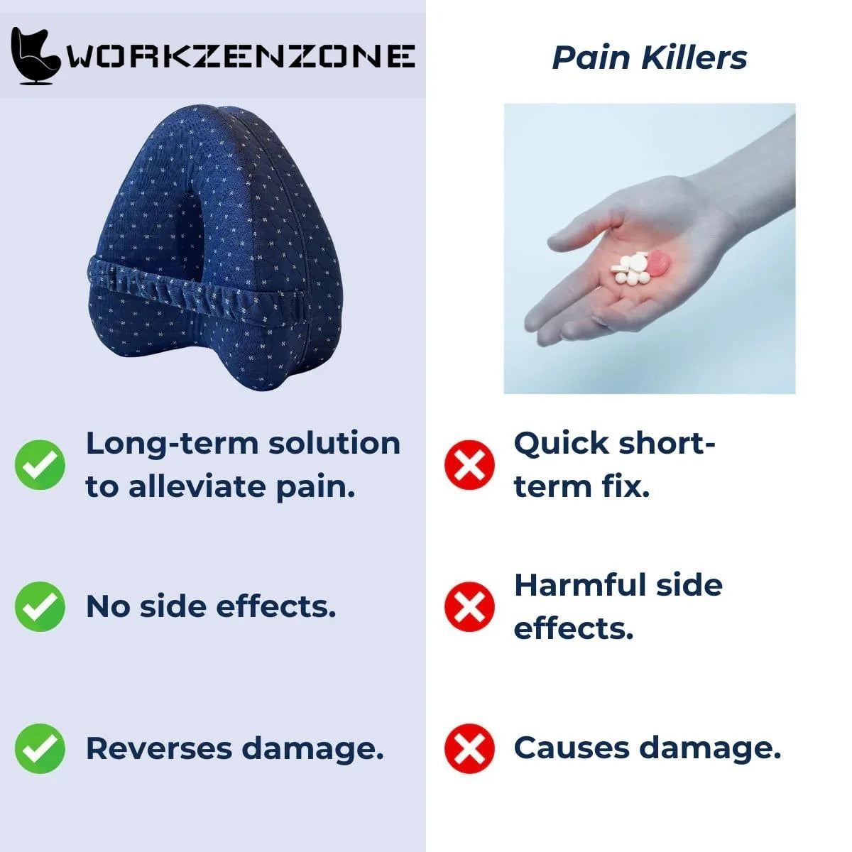 WorkZenZone™️ Alignment Pillow